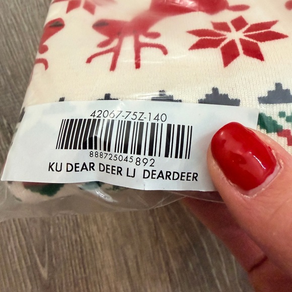 Hanna Andersson Dear Deer LJ Pajama Set NWT - Picture 4 of 6